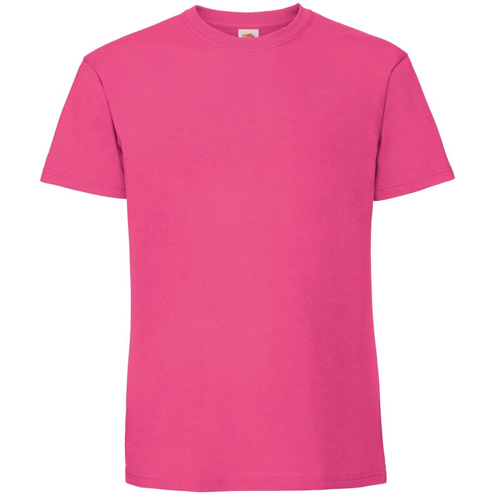 Maglietta A Maniche Corte Premium Uomo (s) (fucsia)  - Foto 1