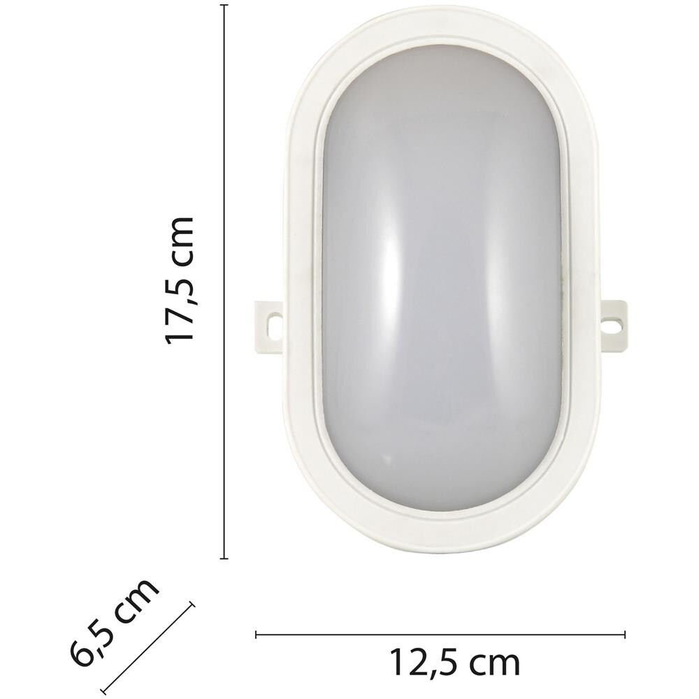 Tartaruga: Applique Led 6w Bianca. Ip44, Connettore Fast - Foto 2
