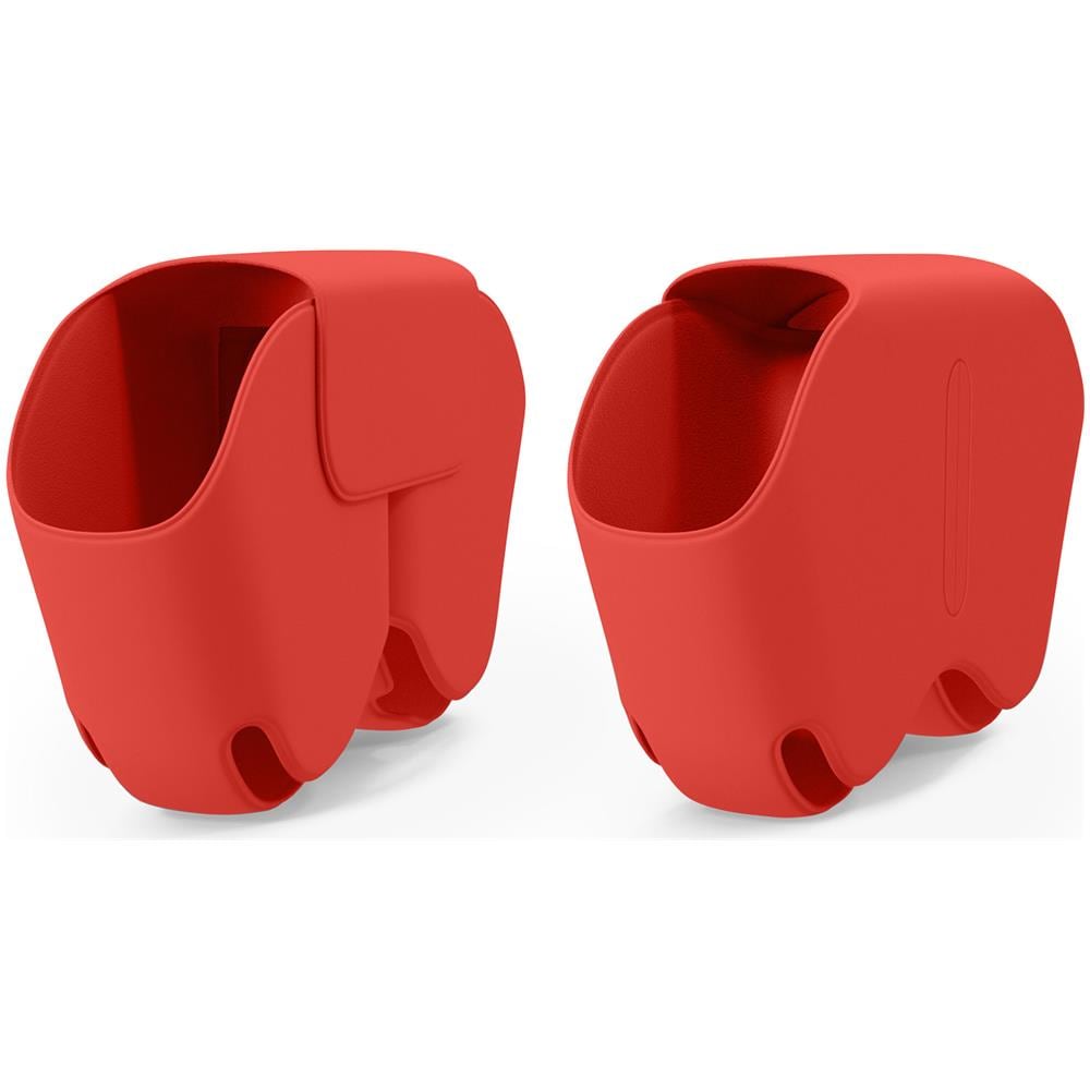 Custodia Airpods Max Multistrato Chiusura Magnetica Soft-touch Sottile Rossa - Foto 2