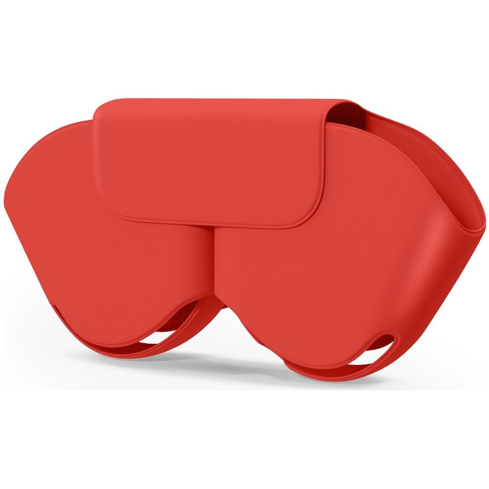 Custodia Airpods Max Multistrato Chiusura Magnetica Soft-touch Sottile Rossa - Foto 1