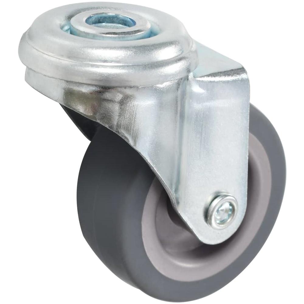 Ruote Girevoli con Foro per Bullone 8 pz 50 mm - Foto 2