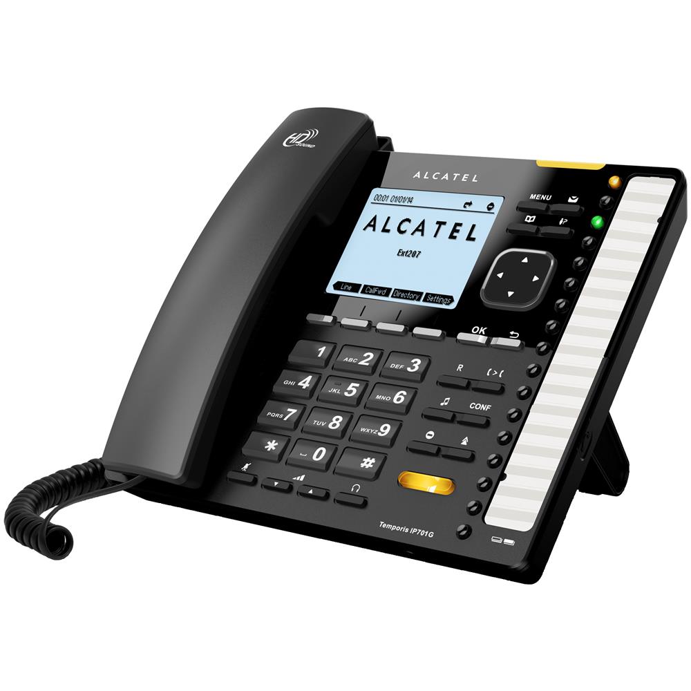 Temporis IP701G Cornetta cablata LCD Nero telefono IP - Foto 1