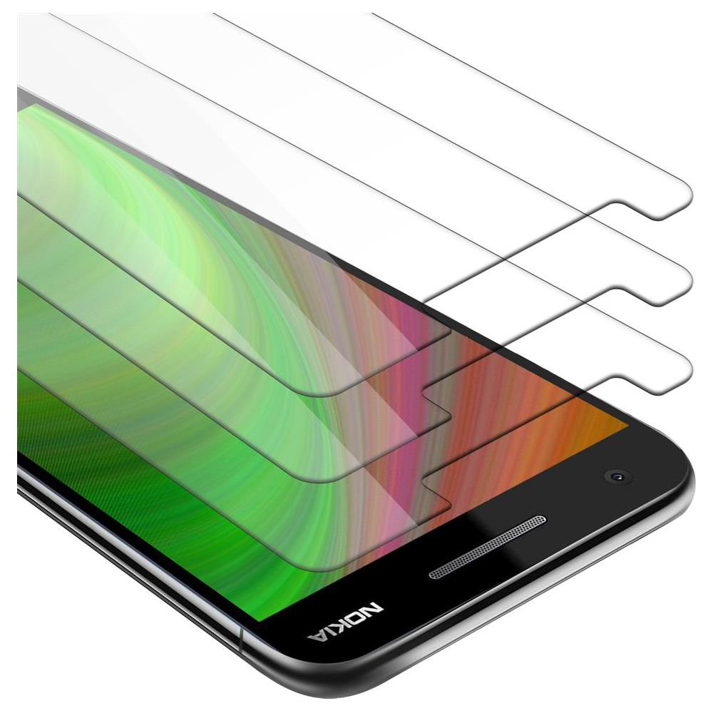 3x Pellicola Di Armatura Compatibile Con Nokia 2.1 2018 In Elevata Trasparenza - 3x Vetro Temperato (tempered) Di Protezione Del Display In Durezza 9h Con 3d Touch - Foto 1