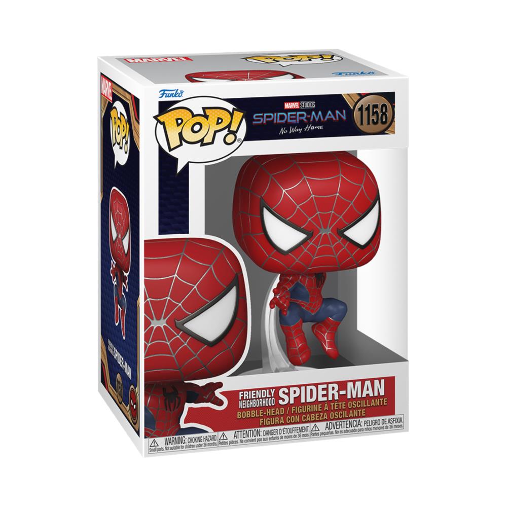 Marvel Pop! Sm: nwh S3- Friendly N. hood Leaping Sm2 Vinyl Figure 9 Cm - Foto 1