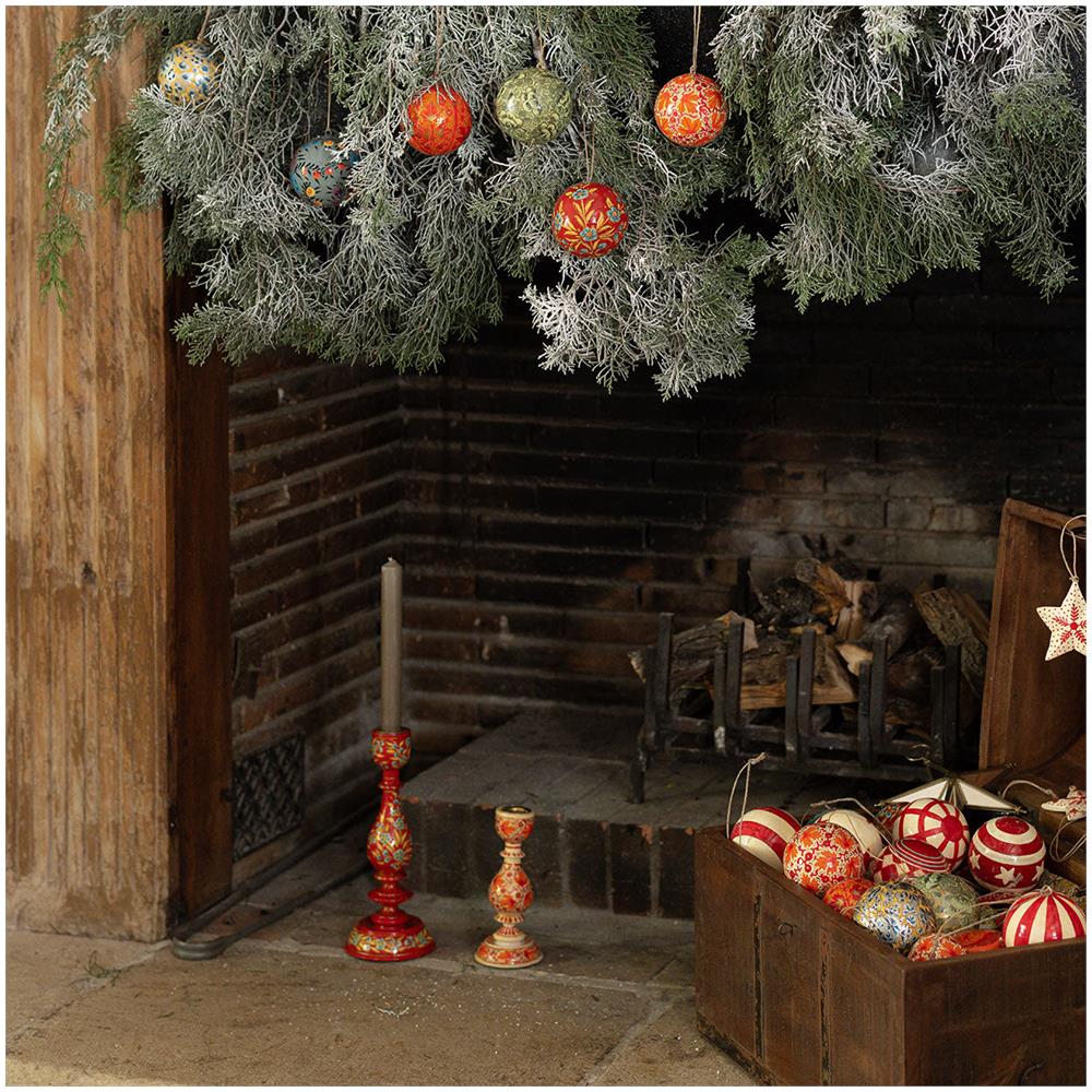 Set Di 6 Palline Di Natalizia Per Le Palline Di Fiori - Foto 2