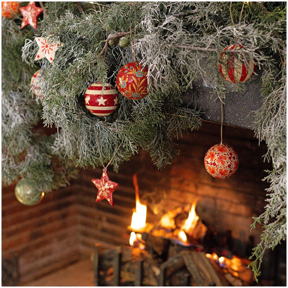 Set Di 6 Palline Di Natalizia Per Le Palline Di Fiori - Foto 4