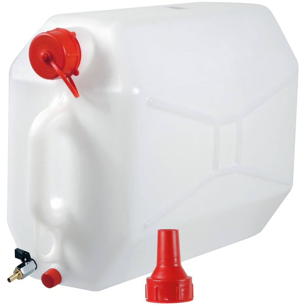 Tanica In Polietilene Con Rubinetto In Metallo - 15 L - Orizzontale - Foto 1