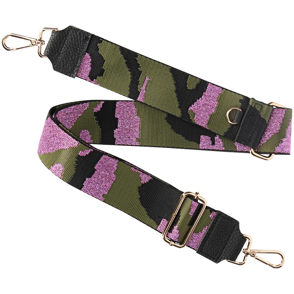 Tracolla Per Telefono, Collezione Glit Camo Kaki / Rosa - Foto 1