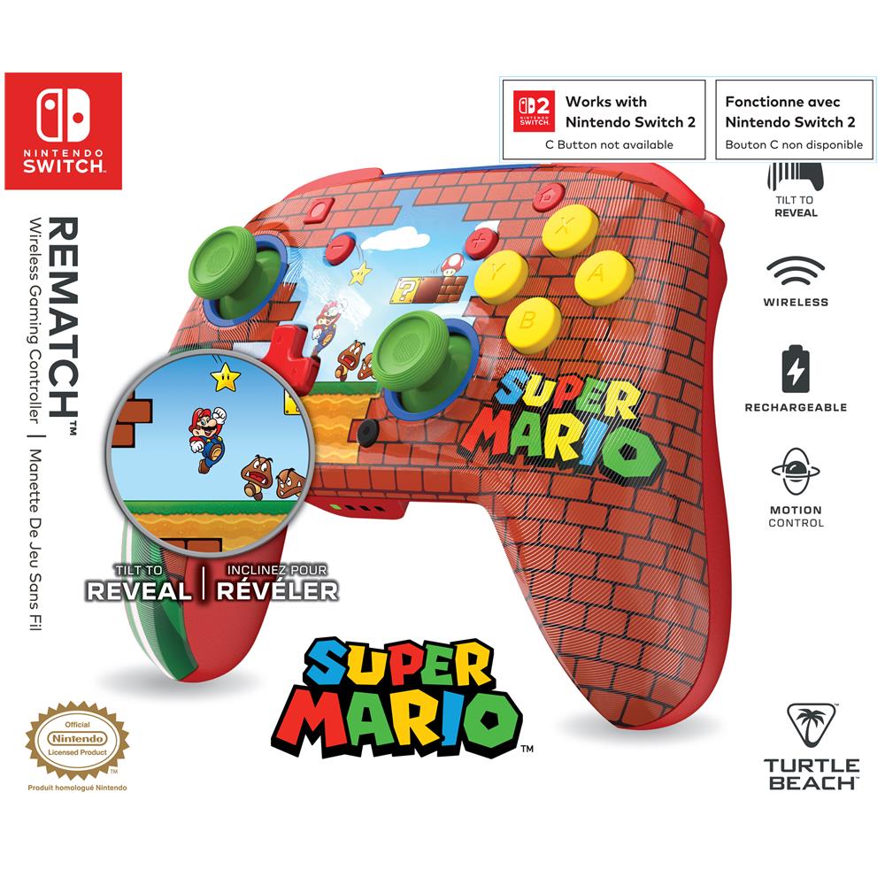 Rematch Wireless Multicolore Gamepad Nintendo Switch, Nintendo Switch 2, Nintendo Switch Lite, Nintendo Switch OLED - Foto 15