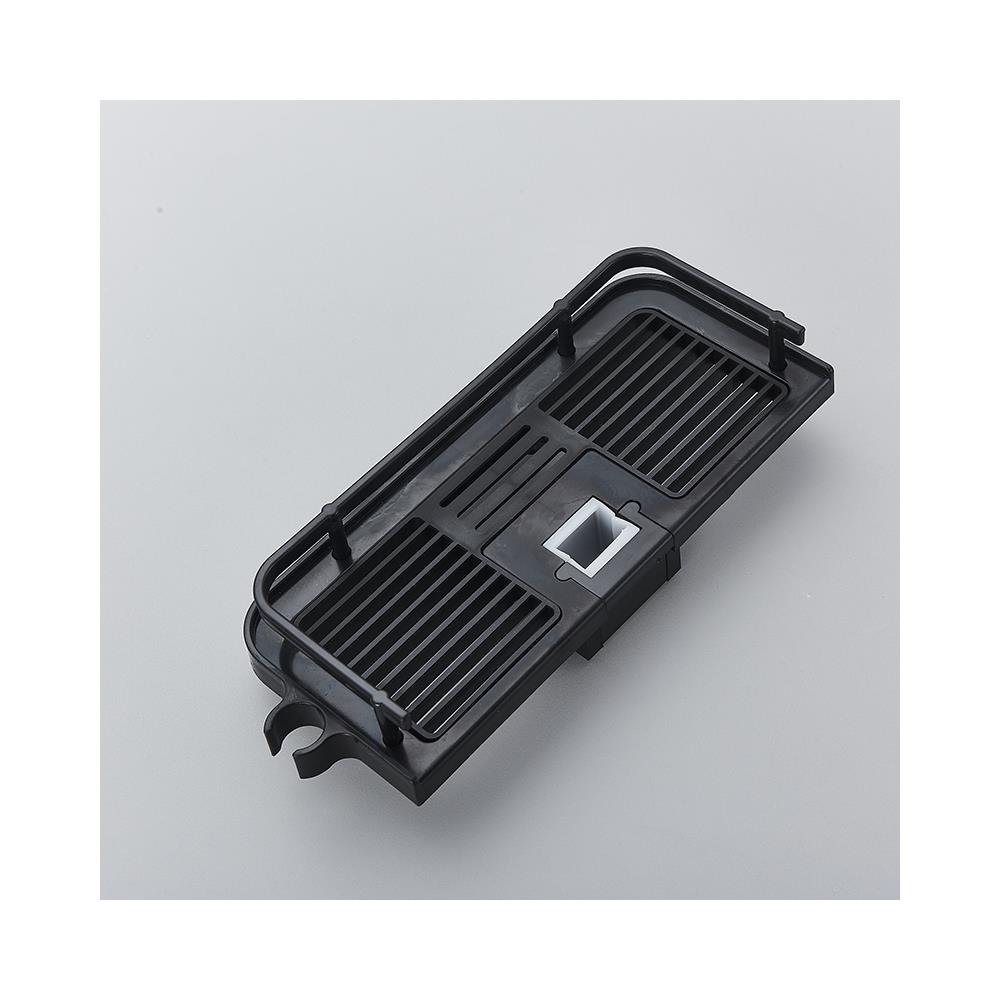 Colonna doccia, Blackswan, tipo M142, modello regolabile nero opaco, con bocca girevole, doccia ad alta pressione e mensola, misura 116 cm - Foto 2