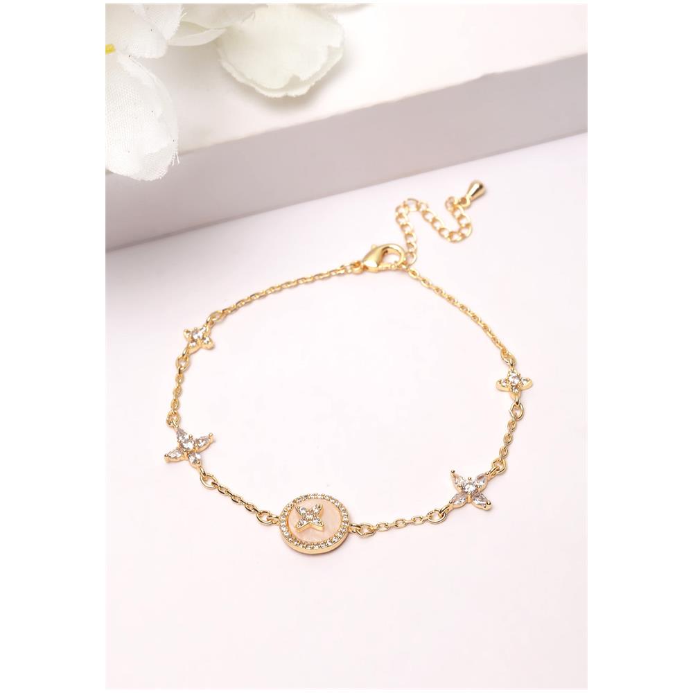 Bracciale in Cristallo Dorato - Foto 2