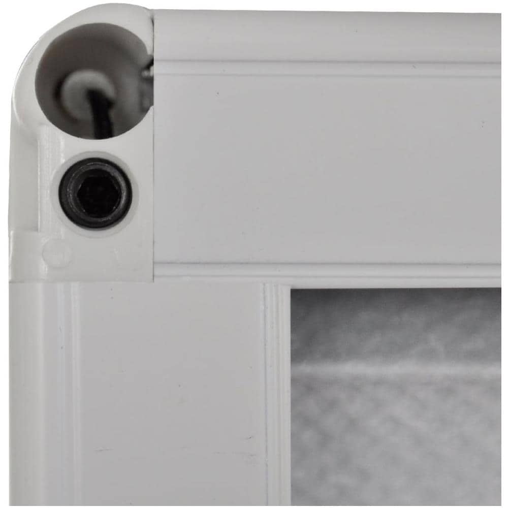 Zanzariera Plissettata In Alluminio 80x120 Cm Con Tendina - Foto 7