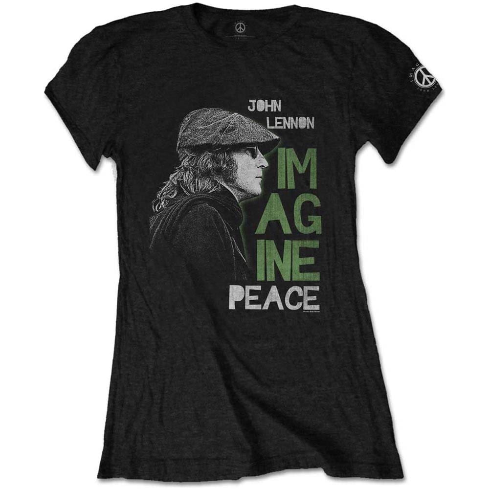 John Lennon: Imagine Peace (T-Shirt Donna Tg. L) - Foto 1