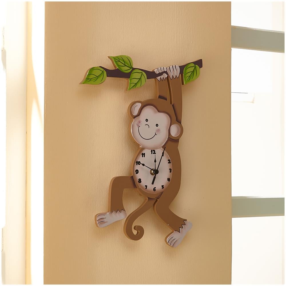 Orologio Da Parete Legno Cameretta Bambini Sunny Safari Td-0081ar - Foto 1