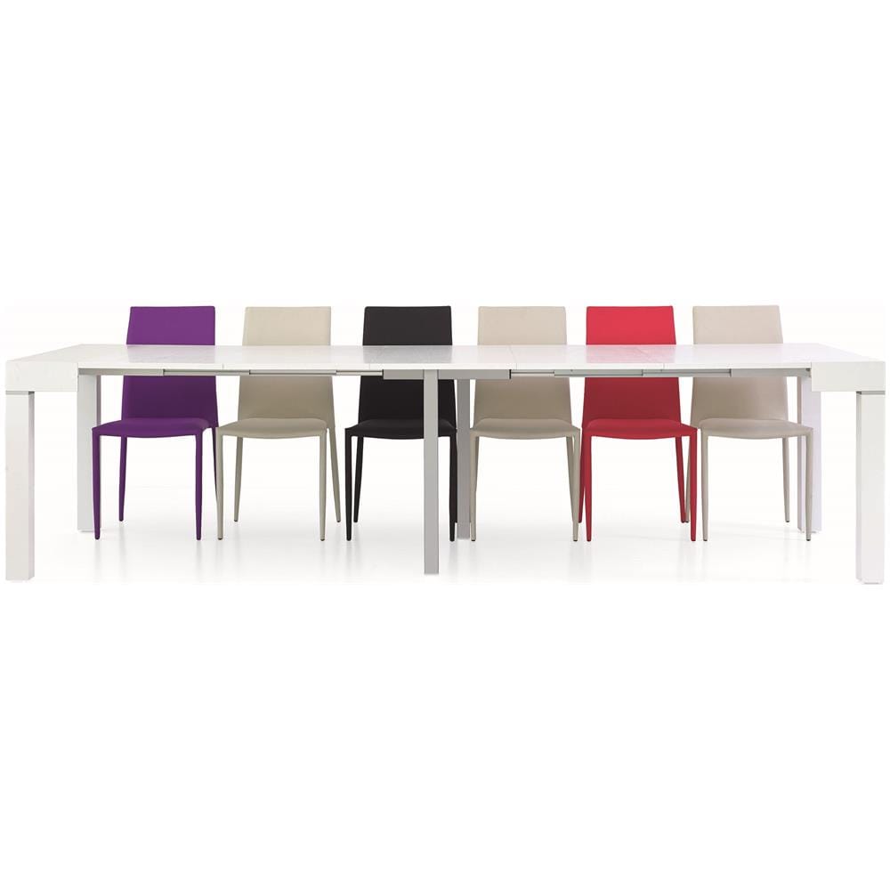 Tavolo Consolle Allungabile Bianco 90×50 - 90×300 Cm - Foto 2