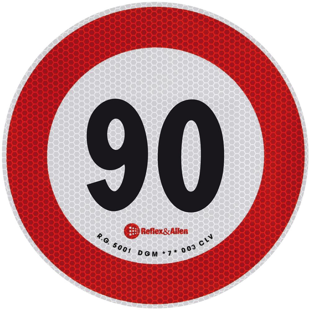 98443 Contrassegno Limite Velocita' 90 Km-h - Foto 1