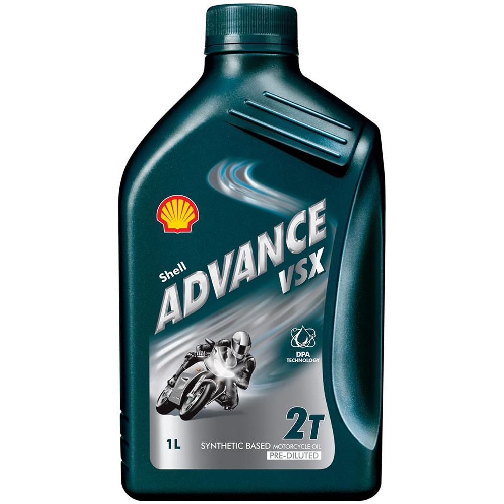 Olio Scooter Advance Vsx Lubrificante Sintetico 1l Per Motori 2t - Foto 2