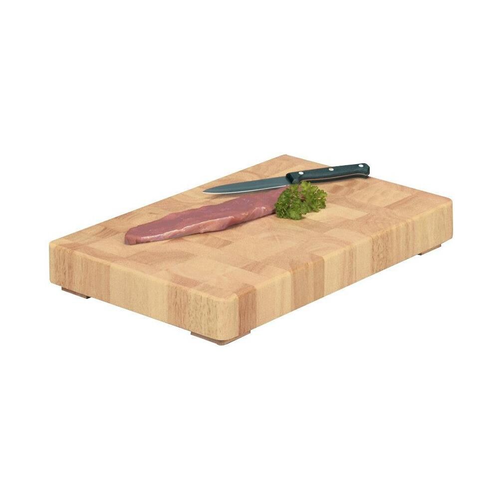 24801 Tagliere, Legno, Beige, 42x27x5.5 Cm - Foto 2