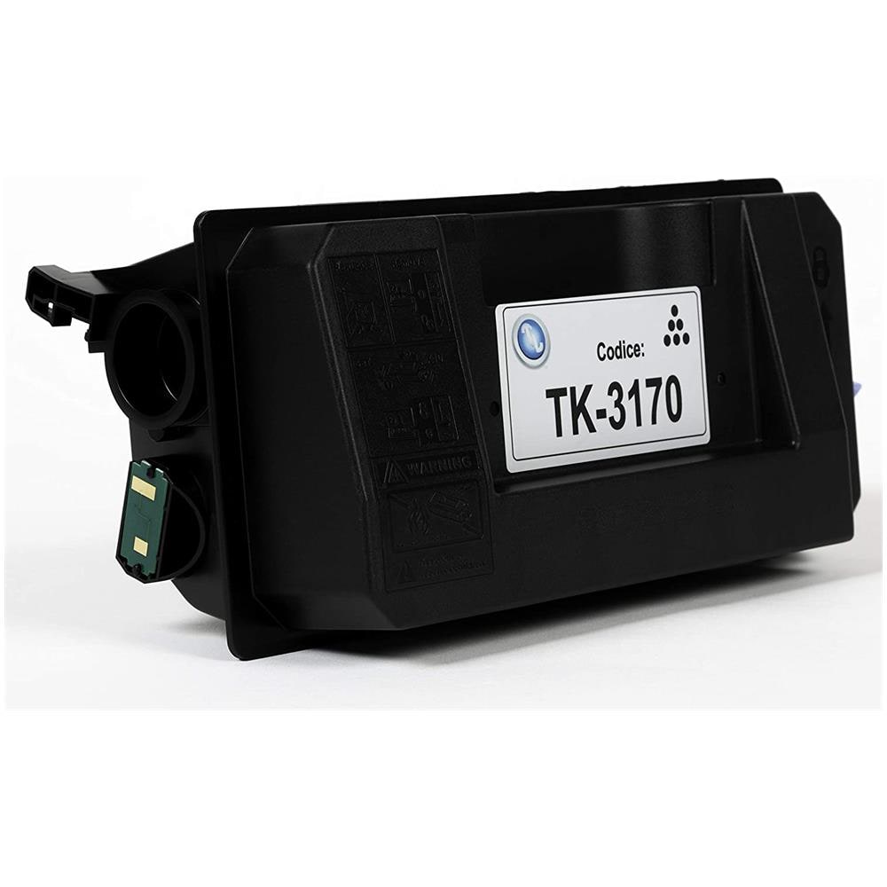 TONER COMPATIBILE - Kyocera Tk-3170 Nero 1t02t80nl0 Per Ecosys P3050dn, P3055dn, P3060dn, Ecosys M3655idn, M3660idn Fornito Di Intelligent Chip Capacità 15500 Copie Made In Italy - Foto 4