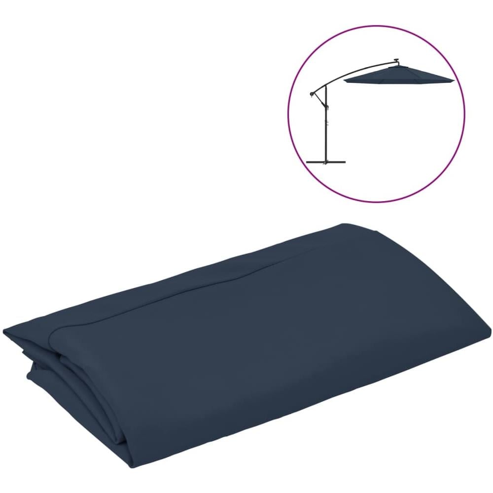 Telo di Ricambio per Ombrellone Blu 300 cm - Foto 1