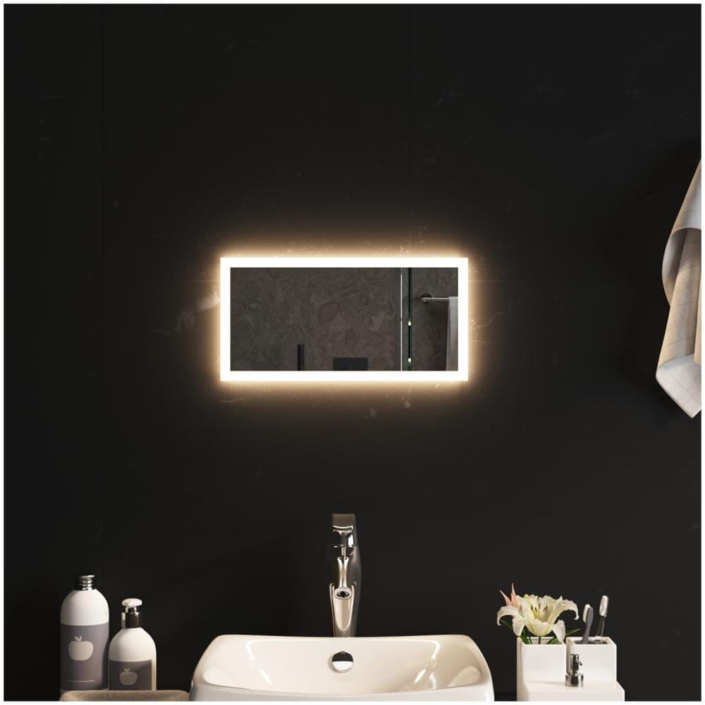 Specchio Da Bagno Con Luci Led 20x40 Cm - Foto 1