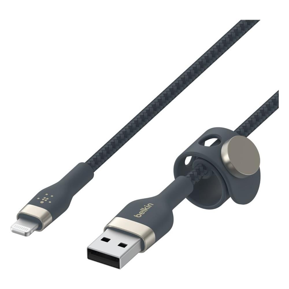 Cavo USB Tipo A a Lightning Intrecciato BoostCharge Pro Flex di (2 M) - Foto 2