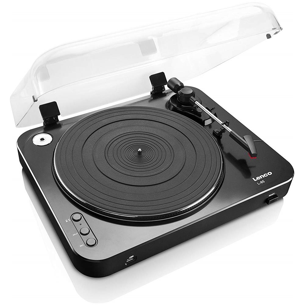 Giradischi con Registrazione Diretta su USB Nero L-85 BLACK - Foto 2