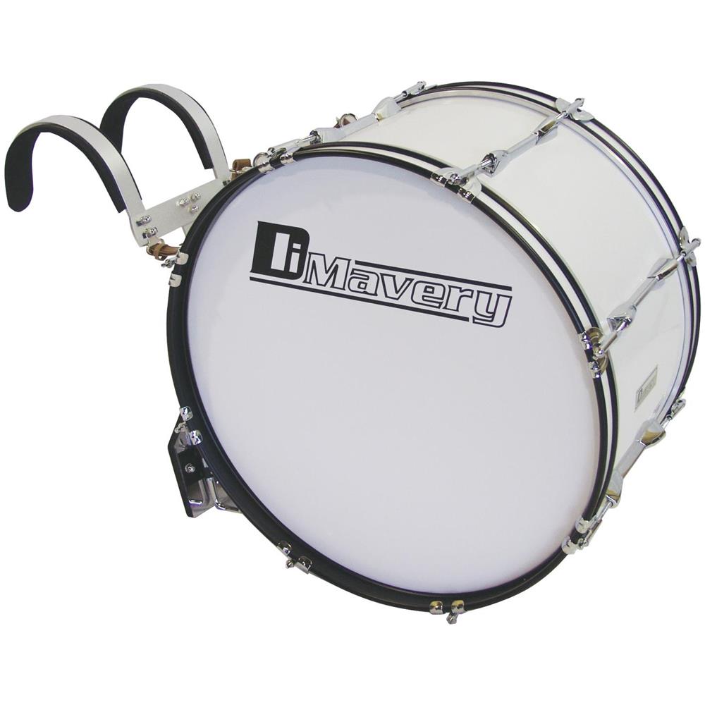 Drum-set Da Marcia Per Tamburo, Bianco, 28x12 Mb-428 - Foto 1