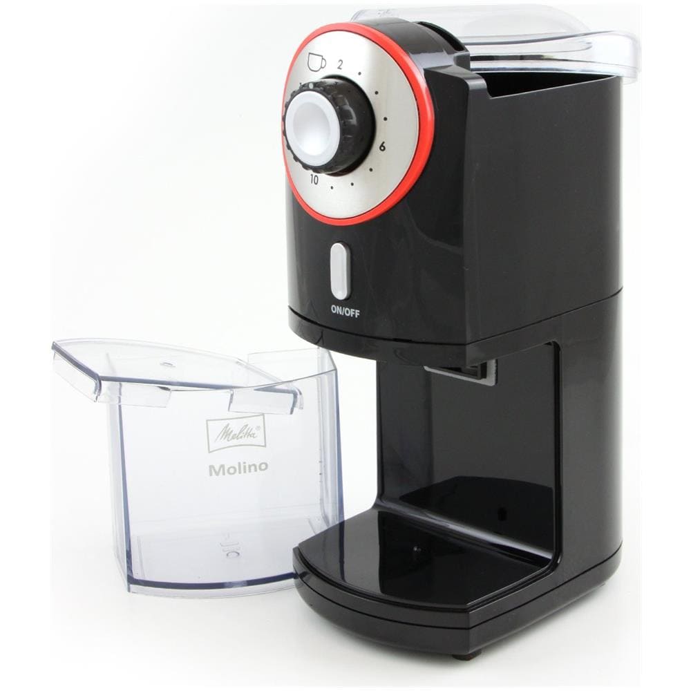 Macinino da Caffé Elettrico Colore Nero / Rosso - Foto 2