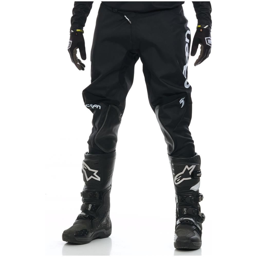 Pantaloni Motocross 2018 Annex Staple Nero (28 Vita = Eu 44, Nero) - Foto 1