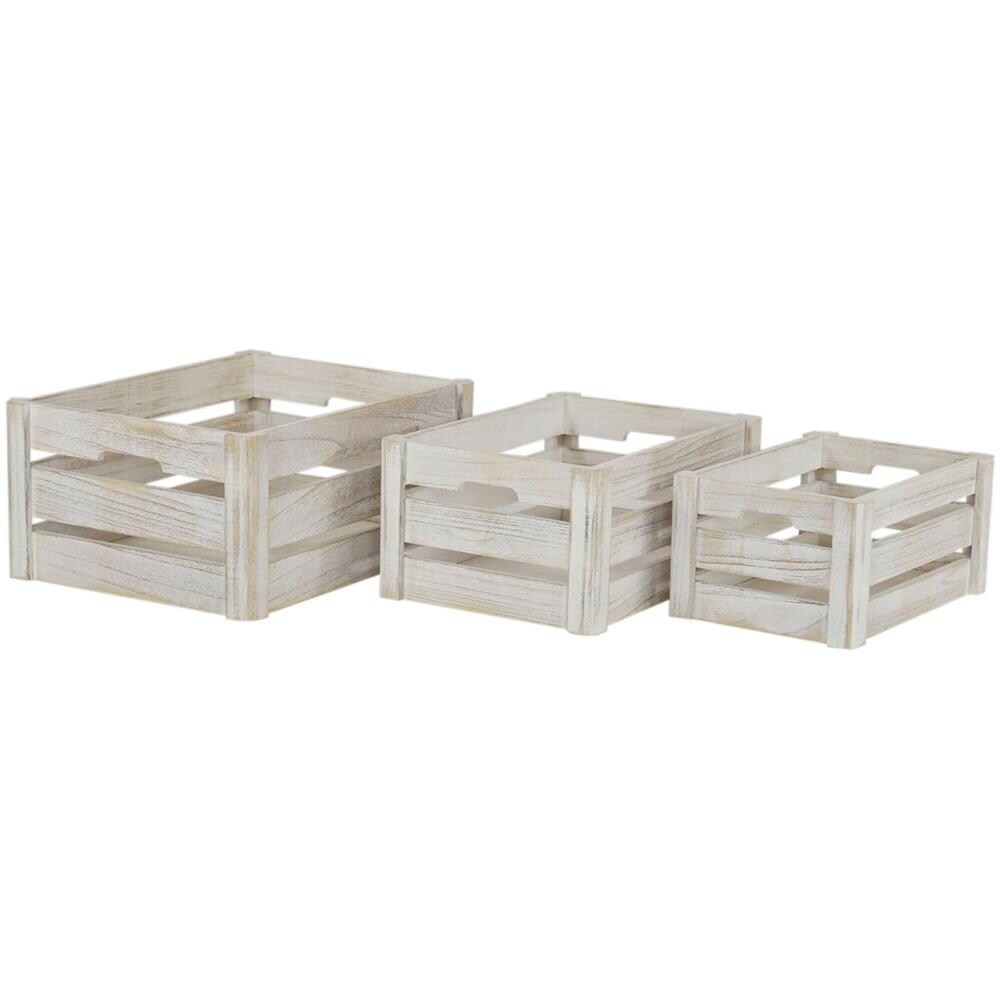 Bryson - Set Di 3 Cassette In Legno - Foto 2