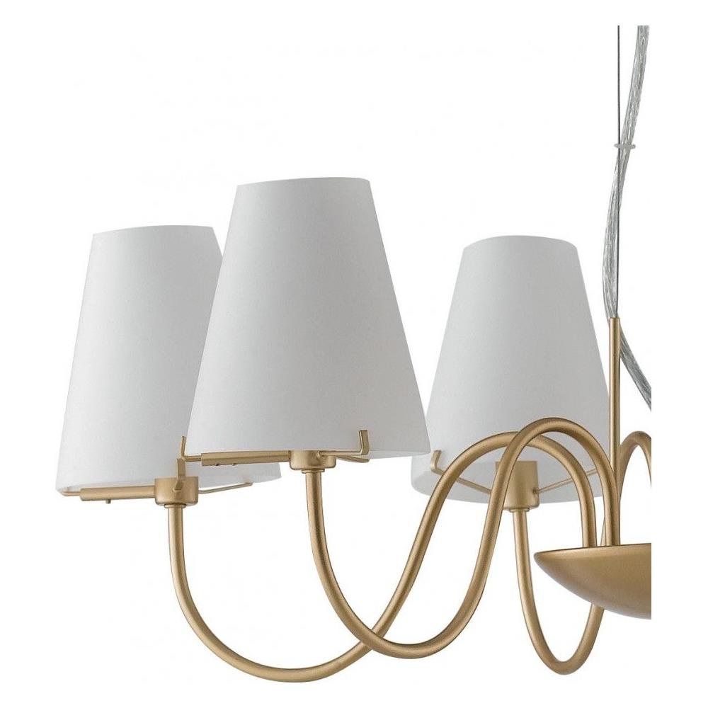 Lampadario Canto Oro 6xg9 65,6x22,6cm - Foto 1