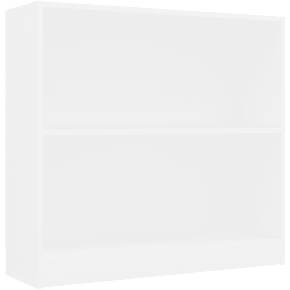 Libreria Bianca 80x24x75 Cm In Truciolato - Foto 2