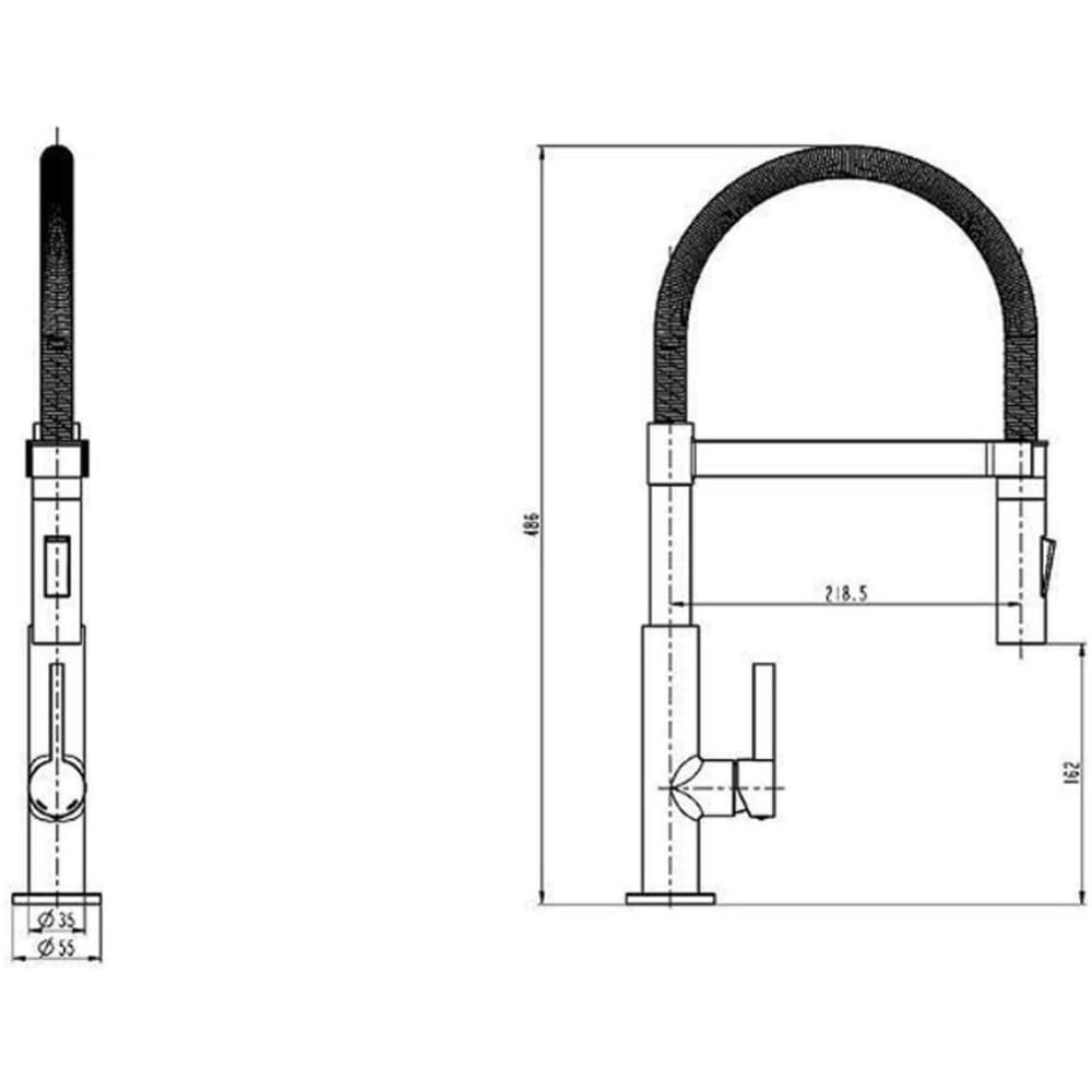 Miscelatore Lavandino UNICORN Cromato - Foto 6