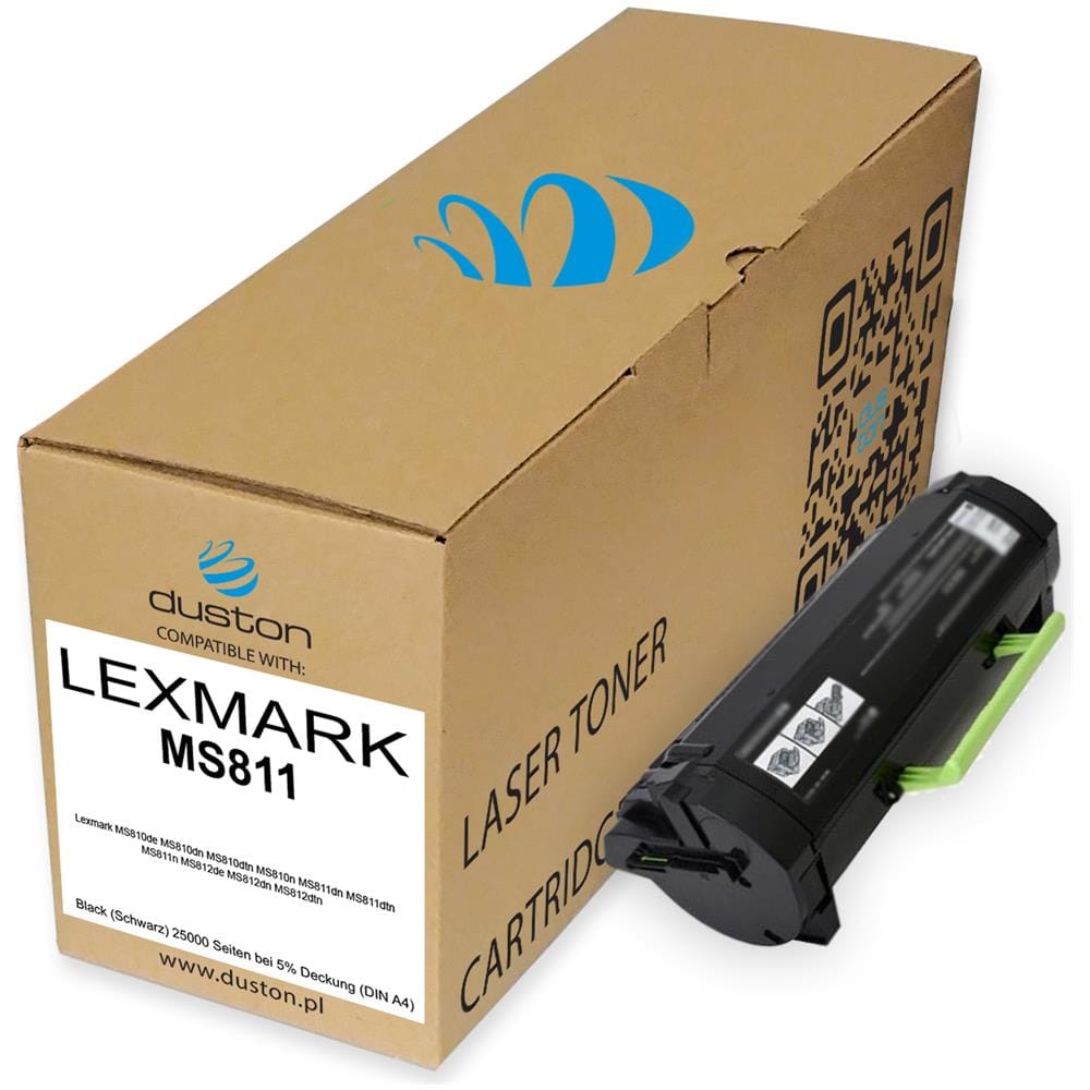 TONER COMPATIBILE - 5x 52d2h00, 522h Negro Compatible Con Lexmark Ms810de Ms810dn Ms810dtn Ms810n Ms811dn Ms811dtn Ms811n Ms812de Ms812dn Ms812dtn - Foto 2