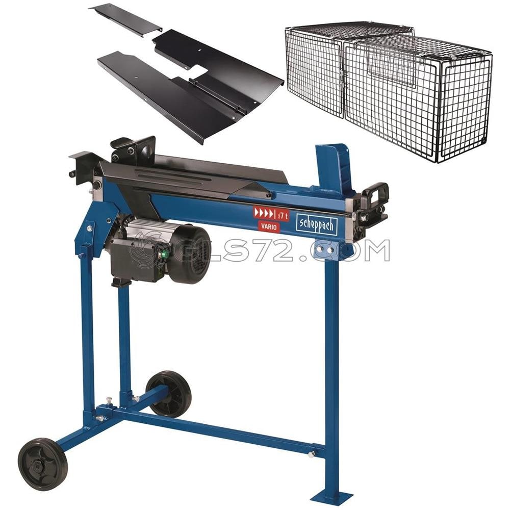 Spaccalegna Elettrico Orizzontale 7 Tonnellate Con Supporto Hl760ls - Foto 2