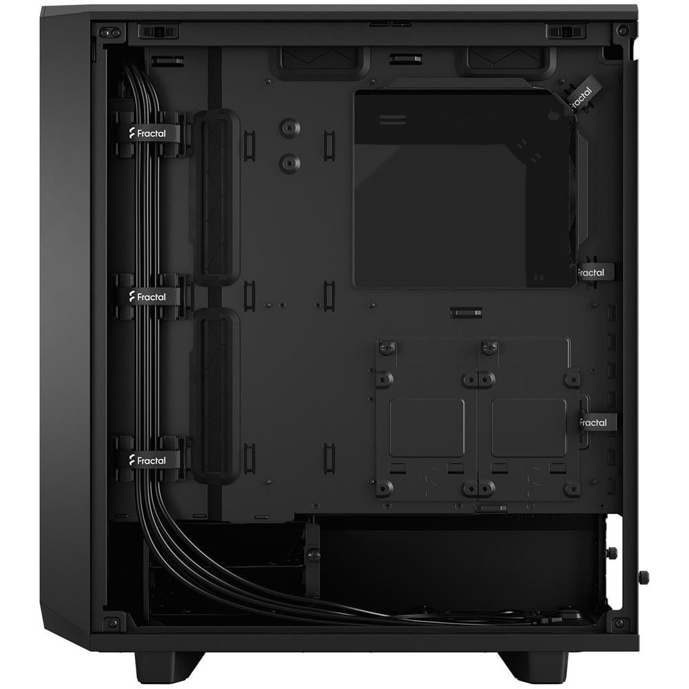 Design Frattale - Pc Meshify 2 Compact Case Pannello In Vetro Temperato Nero Tinta Scura - Foto 12