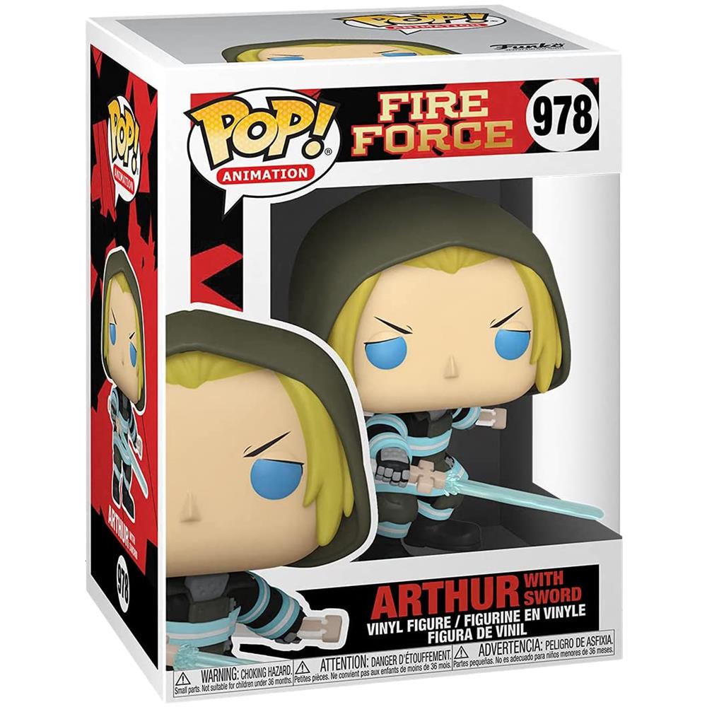 Fire Force: Pop! Animation - Arthur (With Sword) (VinylFigure 978) - Foto 1
