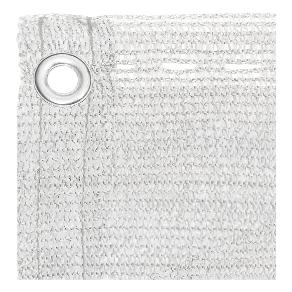 Paravento da Balcone Bianco 75x300 cm in HDPE - Foto 5