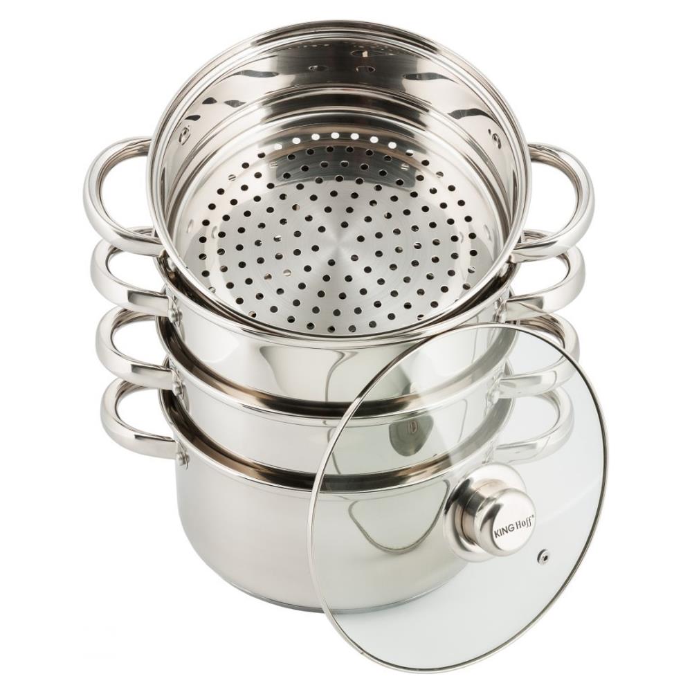 Steam Pot Kinghoff 5 Elem. 22cm Kh-3329 - Foto 2