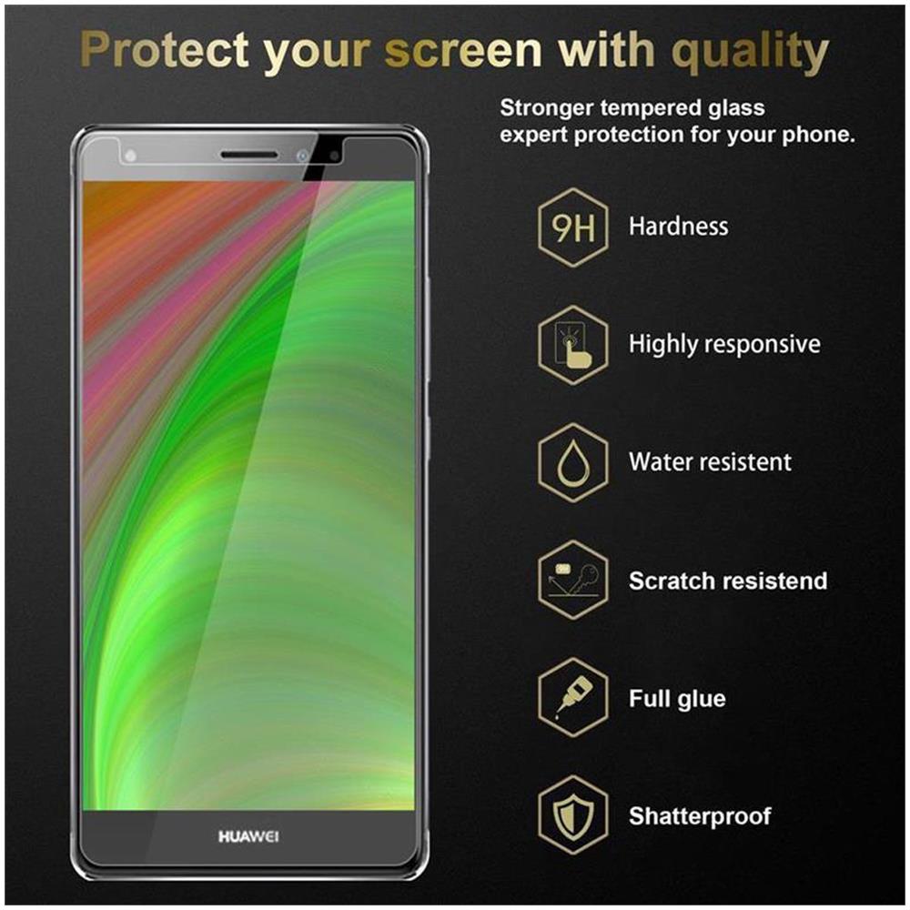3x Pellicola Di Armatura Compatibile Con Huawei Mate S In Elevata Trasparenza - 3x Vetro Temperato (tempered) Di Protezione Del Display In Durezza 9h Con 3d Touch - Foto 2