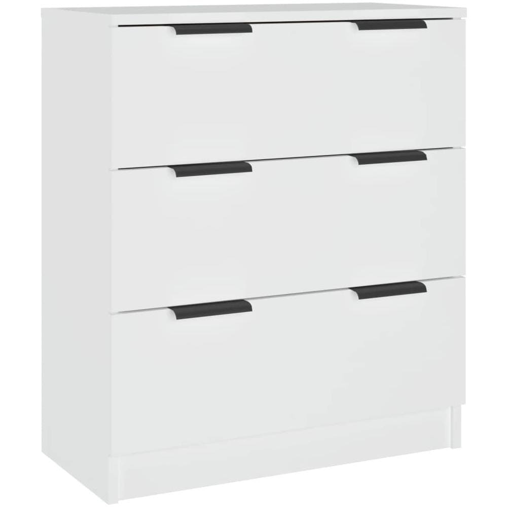 Credenza Bianca 60x30x70 Cm In Legno Multistrato - Foto 2