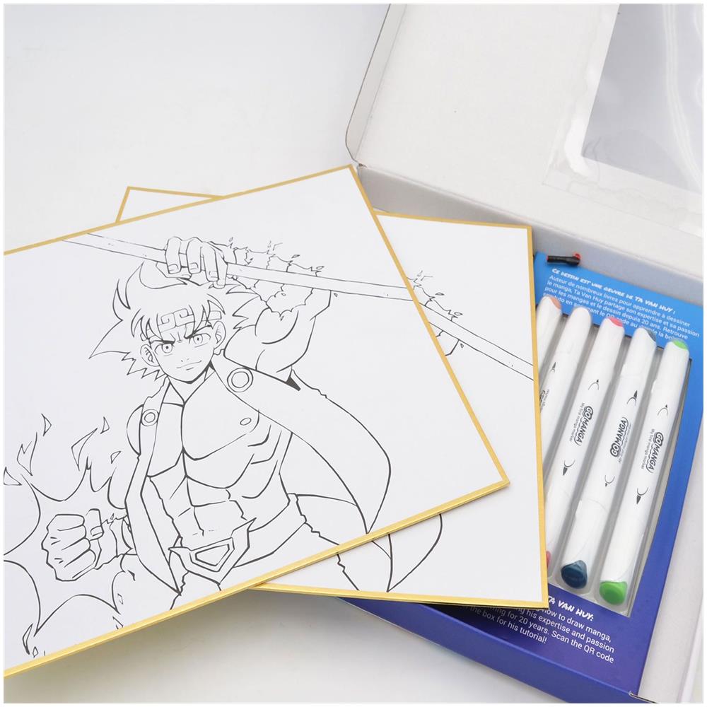 Kit Per Disegnare My Hero Go Manga - Kyo - Foto 1