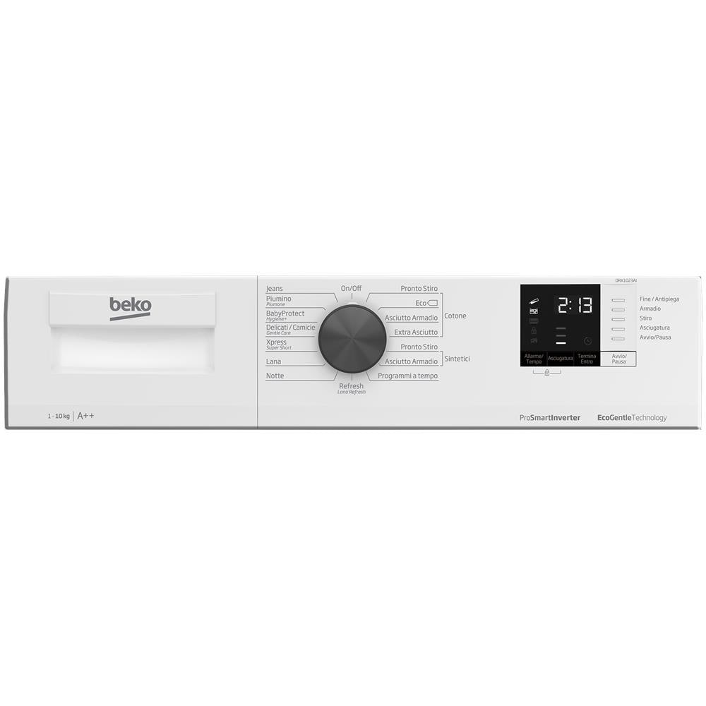 Asciugatrice DRX1023AI Eco Gentle, 10 Kg Classe A++ Pompa di calore - Foto 4