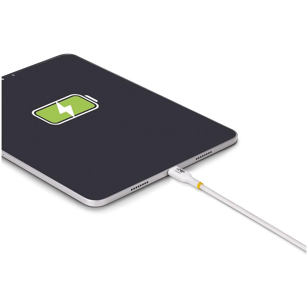 Cavo di ricarica USB-C Bianco da 2m, cavo USB C certificato USB-IF, 240W PD EPR, cavo di ricarica USB 2.0 Tipo-C per laptop, cavo di trasferimento dati USB-Type-C, rivestimento in TPE - Foto 7