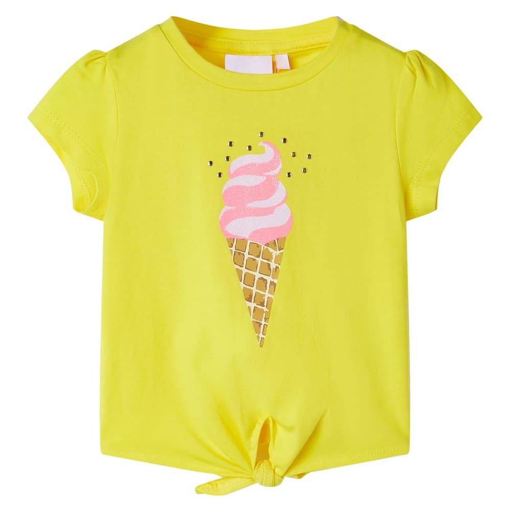 Maglietta da Bambina Gialla 104 - Foto 1