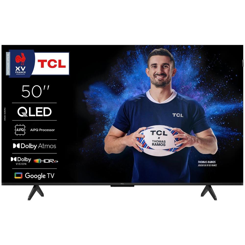 P7K Serie Smart TV QLED 4K 50" 50P7K, Dolby Vision - Atmos, HDR10+, Google TV - Foto 1
