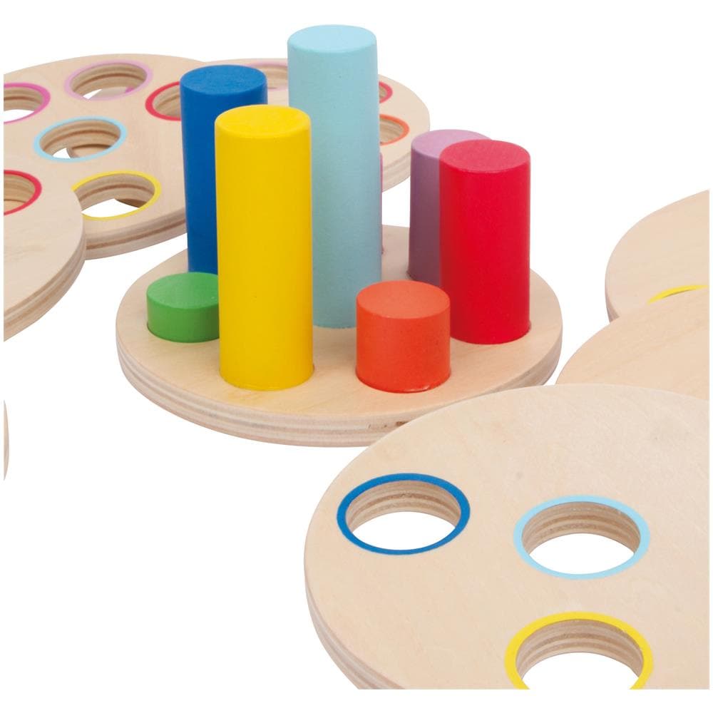 Logistecca Gioco Ad Incastro Per Bambini In Legno - Foto 8