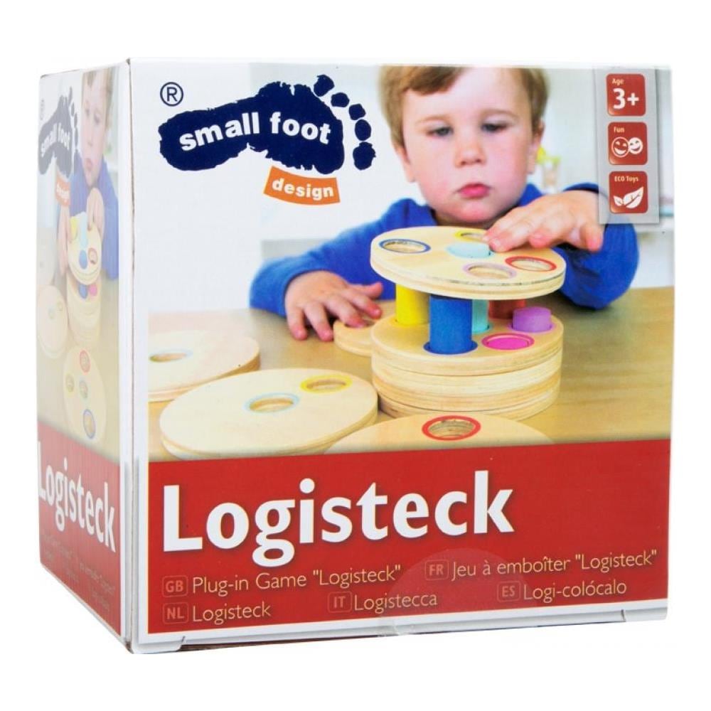 Logistecca Gioco Ad Incastro Per Bambini In Legno - Foto 2