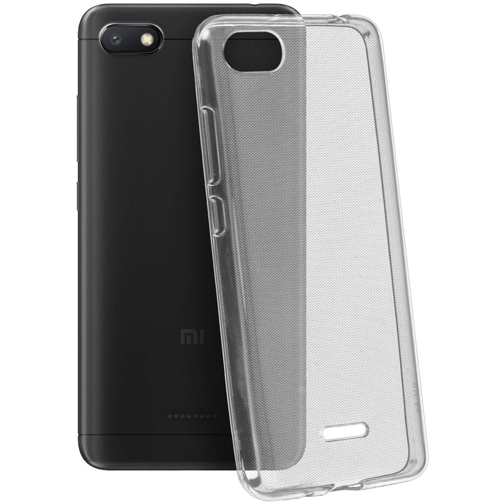 Cover Xiaomi Redmi 6a Silicone Gel Morbido Contorno Glossy Trasparente - Foto 2